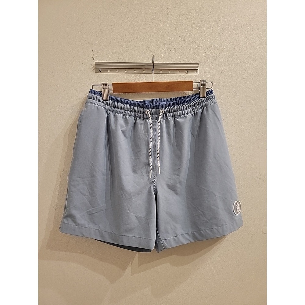 Chubbies Blue Swim Shorts Mens Medium Inseam  5.5 Vacation Drawstrings